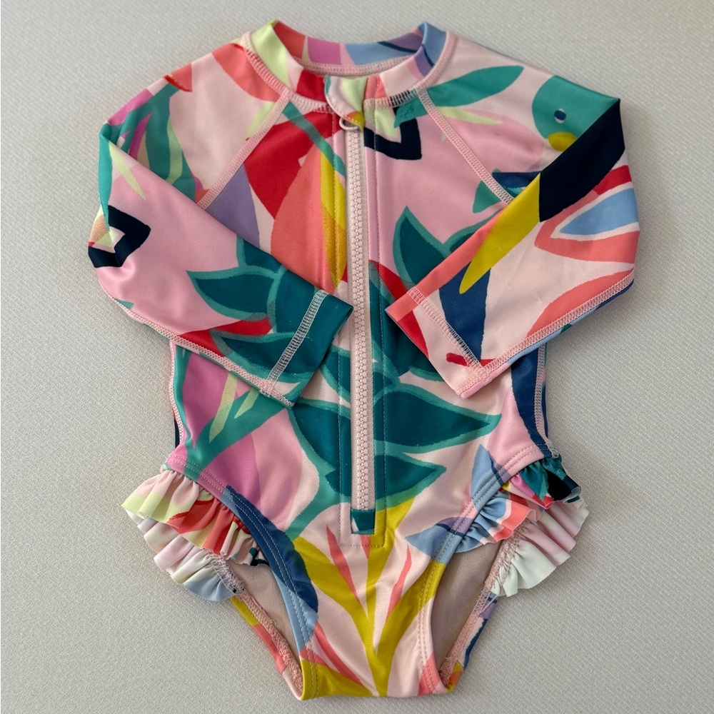 Tea Collection Multicolor Kids Swim One Piece
